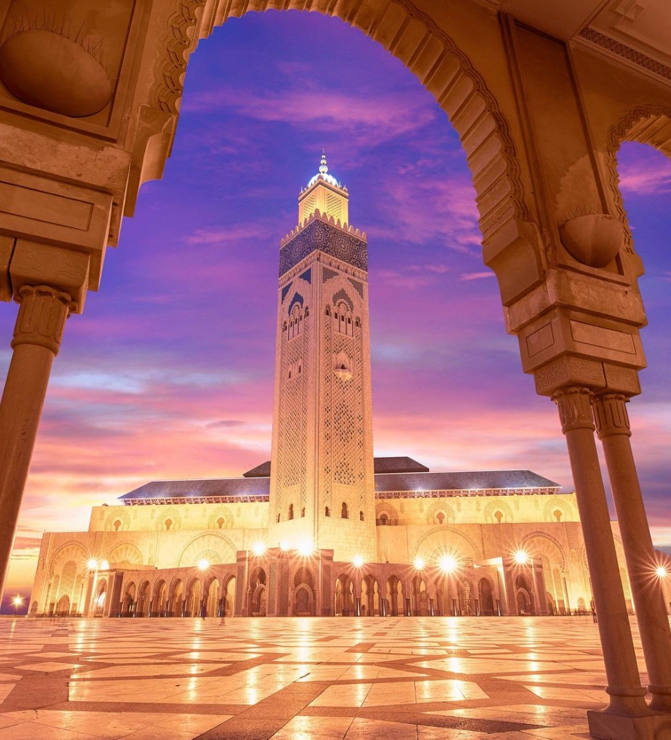 mosquée-hassan-2-casablanca-maroc-koallia-outsourcing La mosquée Hassan 2 à Casablanca, Maroc - Koallia Outsourcing